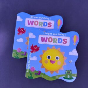 Book Title: Bright and shiny words